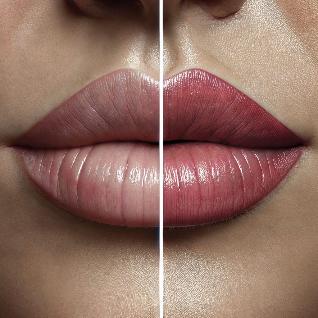 Contouring lèvres permanent 2
