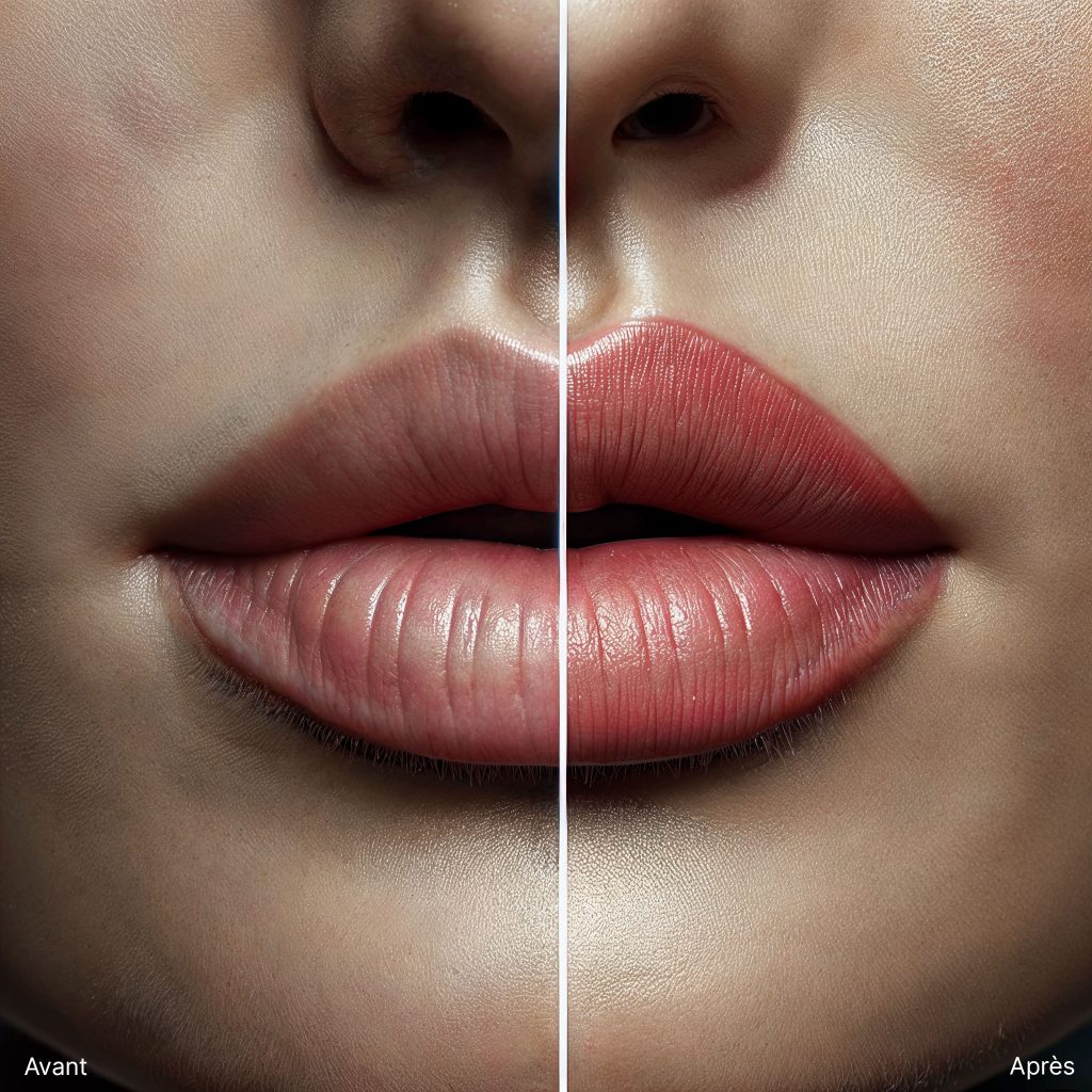 Contouring lèvres permanent 3